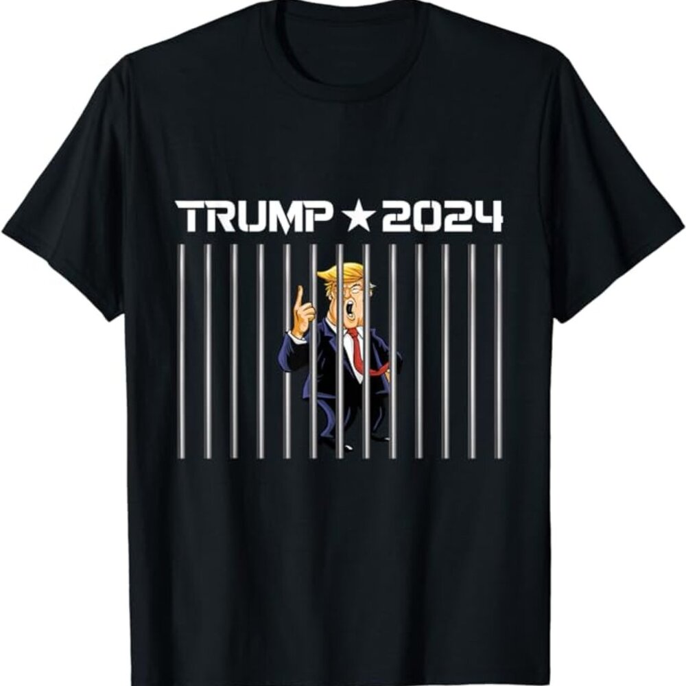 Funny Humorous Political President Donald Trump In Jail 2024